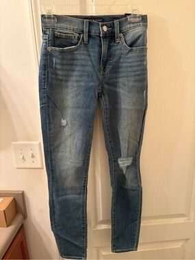 Lucky Brand Women's Skinny Jeans - Faded Blue Denim